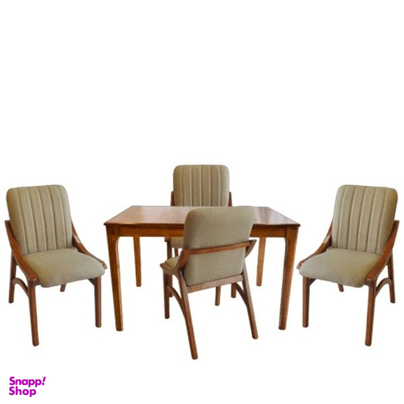 میز و صندلی ناهار خوری 4 نفره مدل respect04