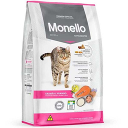 غذا خشک گربه مونلو مدل میکس مرغ و ماهی وزن 15 کیلوگرم