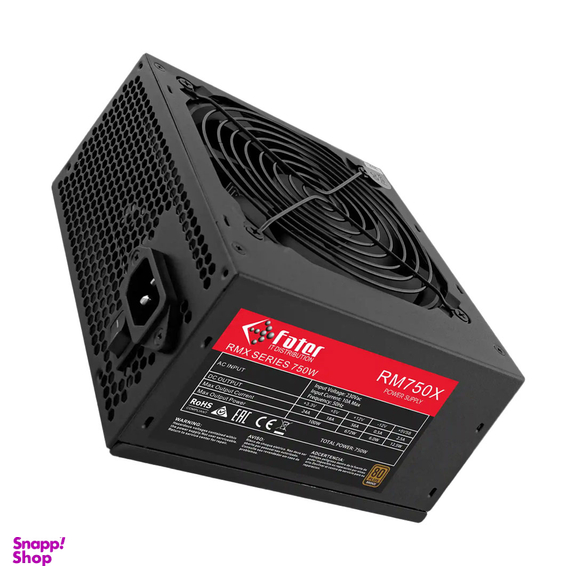 پاور فاطر مدل RM750X 80Plus Bronze توان 750 وات