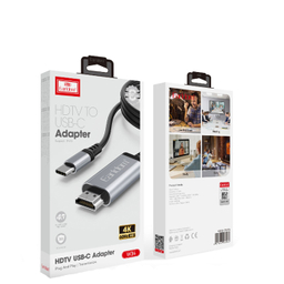 کابل تبدیل Type-C به HDMI ارلدام کد W34 طول 2 متر
