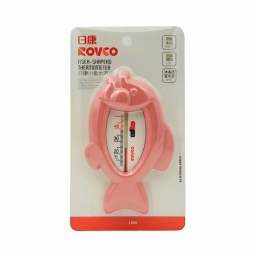 دماسنج کودک رووکو مدل ماهی رنگ صورتی