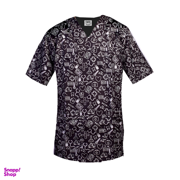 ست کلاه و روپوش پزشکی مردانه تادو مدل SRO22