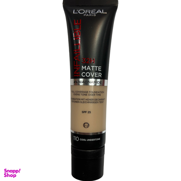 کرم پودر لورآل مدل Infaillible Matte Cover حجم 30 میلی لیتر