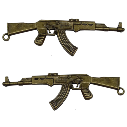 آویز گردنبند طرح اسلحه کلاش کد RCC-12