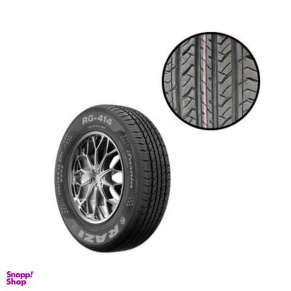 لاستیک خودرو رازی مدل RG414 سایز 175/70/13 - 2 حلقه