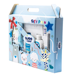 ست هدیه بهداشتی وی کر مدل روغن پنبه دانه پسرانه مجموعه 6 عددی