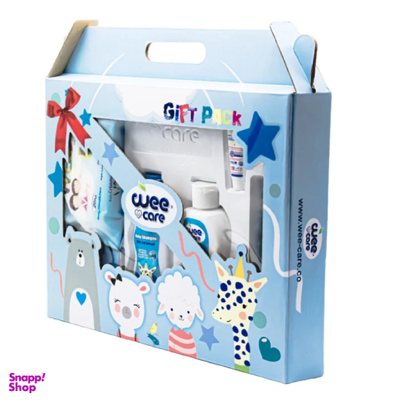 ست هدیه بهداشتی وی کر مدل روغن پنبه دانه پسرانه مجموعه 6 عددی