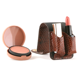 ست هدیه زنانه چرم یلسان مدل مانا کد ARS-HSG-MRV-105-asl رنگ عسلی