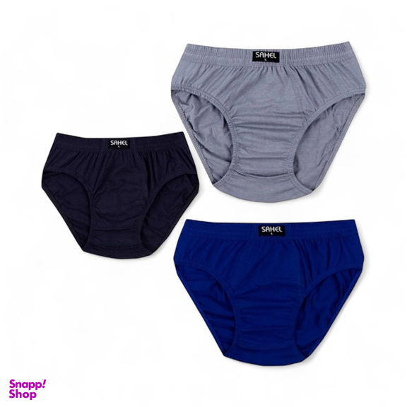 شورت مردانه ساحل مدل ساده اسلیپ کد 155 مجموعه 6 عددی