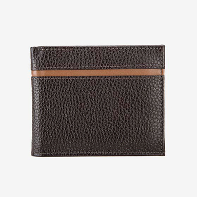 کیف پول مردانه چرم طبیعی مونو کد D0017