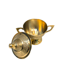 قندان برنجی دسته دار کد 1023