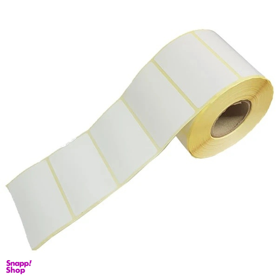 لیبل برچسب کاغذی مدل تک ردیف سایز 106×67 بسته 500 عددی
