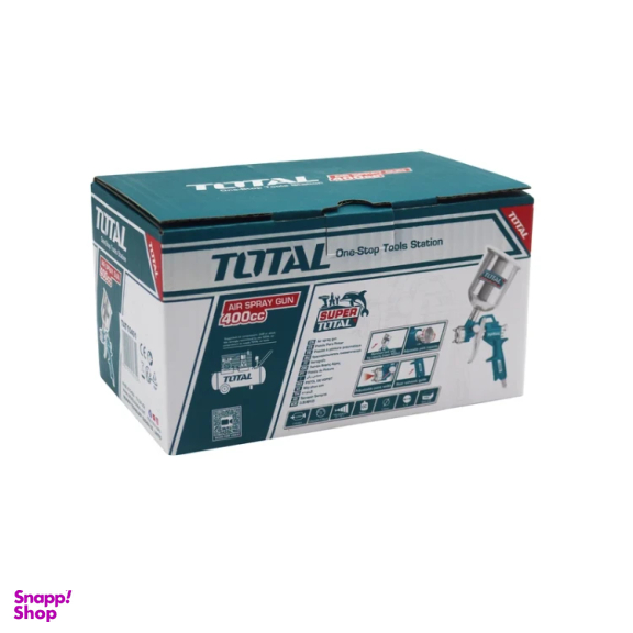 پیستوله رنگ توتال مدل بادی کد YP-TAT10401/400CC