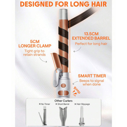 فر کننده مو شیگلم هیر مدل Curling Iron