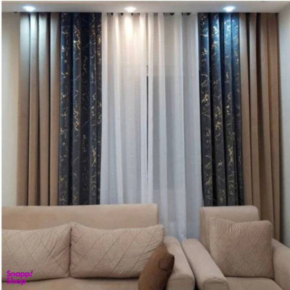 پرده پانچ مدل FCLT90015 سایز 280×150 سانتی متر