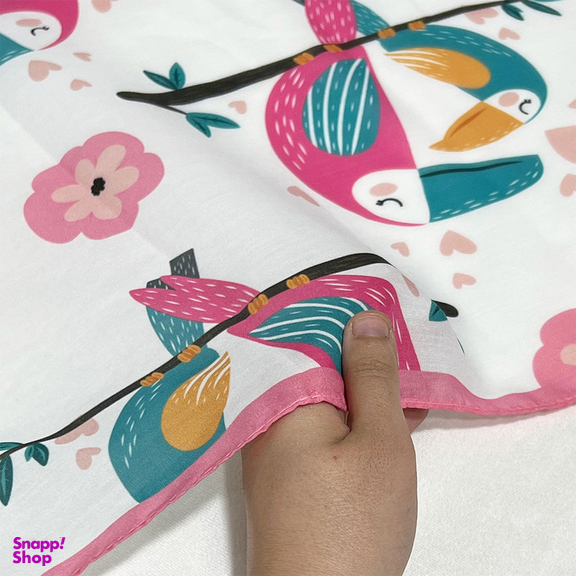 دستمال سر و گردن دخترانه مدل مینی اسکارف نخی کد 1035