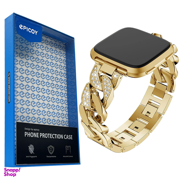 بند اپیکوی مدل Cartier Jewel Loop مناسب برای اپل واچ سری 1/2/3/4/5/6/7/8/SE سایز 38/40/41 میلی متری