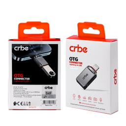 مبدل OTG USB به Lightning کربی مدل CR-W101