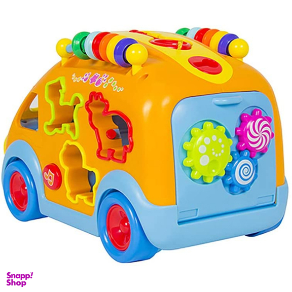 ماشین اتوبوس شادی هولی تویز مدل 988 Activity Shape Sorting Bus