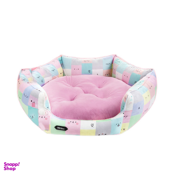 جای خواب سگ و گربه نیناپت مدل شش ضلعی گربه