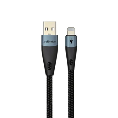 کابل تبدیل USB به لایتنینگ سیبراتون مدل S665i طول 1 متر
