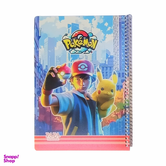 دفتر نقاشی 50 برگ پوکمون مدل DNA50POK