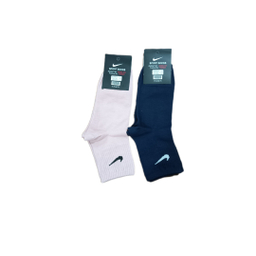 جوراب نیم ساق مردانه طرح نایک کد Lia کد 001 مجموعه 2 عددی