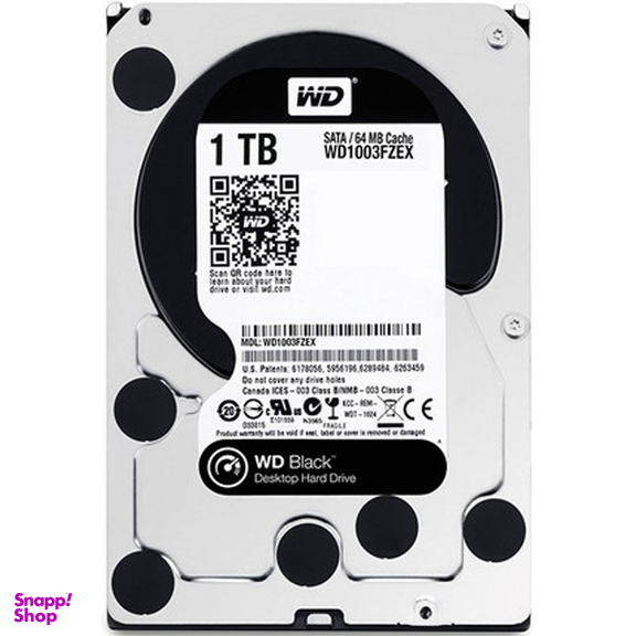 هارددیسک اینترنال وسترن دیجیتال (Western Digital) مدل Black WD1003FZEX ظرفیت 1 ترابایت