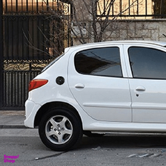 برچسب بدنه خودرو مهدیار مدل کربن مناسب درب باک 206 کد SK101