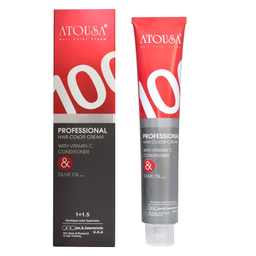 رنگ مو آتوسا شماره 8.05 رنگ بلوند فندقی روشن حجم 100 میلی‌ لیتر