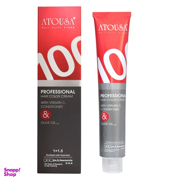 رنگ مو آتوسا شماره 8.05 رنگ بلوند فندقی روشن حجم 100 میلی لیتر