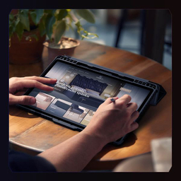 کیف کلاسوری نیلکین مدل Camshield Bumper Flip Folding مناسب تبلت سامسونگ Galaxy Tab S9 Fe Plus