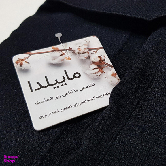 ست نیم تنه و شلوارک ورزشی زنانه ماییلدا مدل 4465 رنگ مشکی
