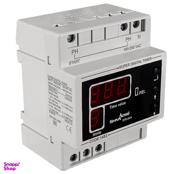 سوپر تايمر ديجيتال شيوا امواج مدل DTB-8MA