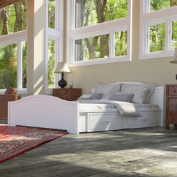 تخت خواب دو نفره اعیان مدل FH277 سایز 160×200 سانتی متر