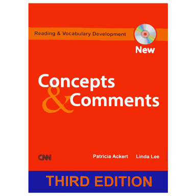 کتاب Concepts and comments اثر Patricia Ackert and Linda Lee انتشارات الوندپویان به همراه سی دی