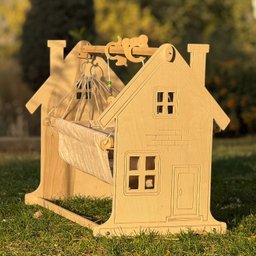 گهواره طرح کلبه کد ghvarehkolbe1001