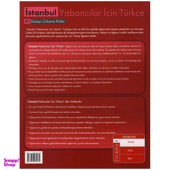 کتاب Istanbul A1 اثر جمعی از نویسندگان انتشارات زبان مهر