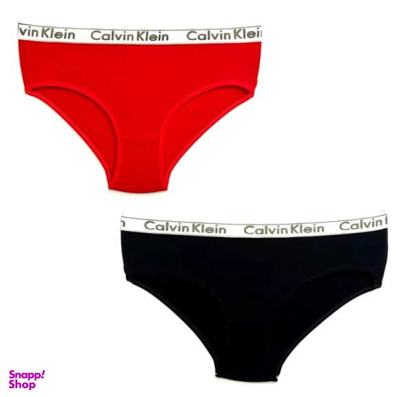 شورت زنانه طرح کلوین کلاین کد 01 مجموعه 2 عددی