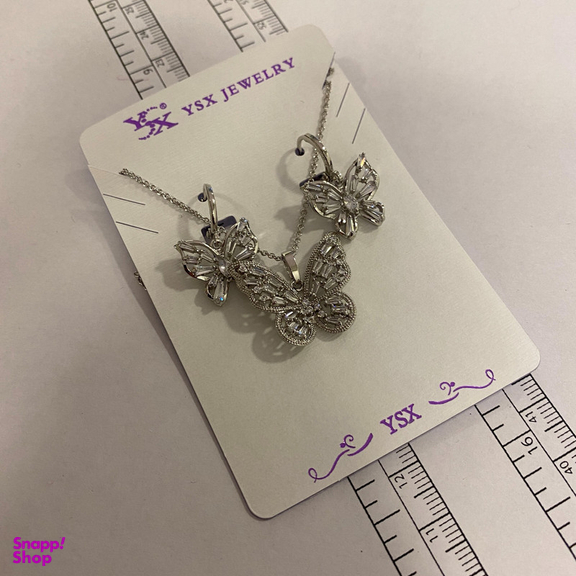 نیم ست زنانه وای اس ایکس مدل پروانه کد M3213