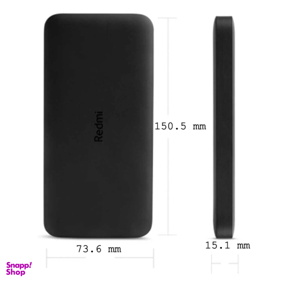 پاوربانک شیائومی مدل Redmi PB100LZM ظرفیت 10000 میلی آمپر ساعت