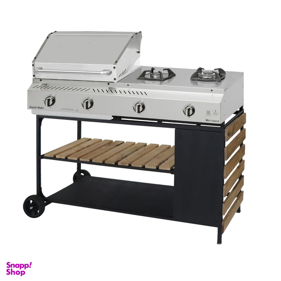 باربیکیو آتش مهر مدل Mini Island Plus 101