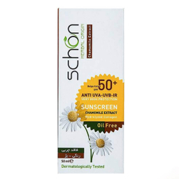 کرم ضد آفتاب فاقد چربی شون با SPF50 رنگ بژ حجم 50 میلی‌ لیتر