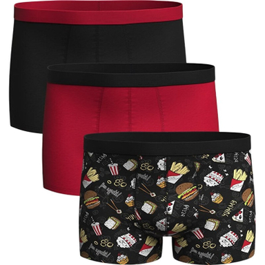 شورت پادار مردانه ال سی وایکیکی مدل W45848Z8 بسته 3 عددی