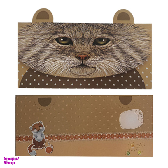 پاکت پول مدل Animals مجموعه 12 عددی