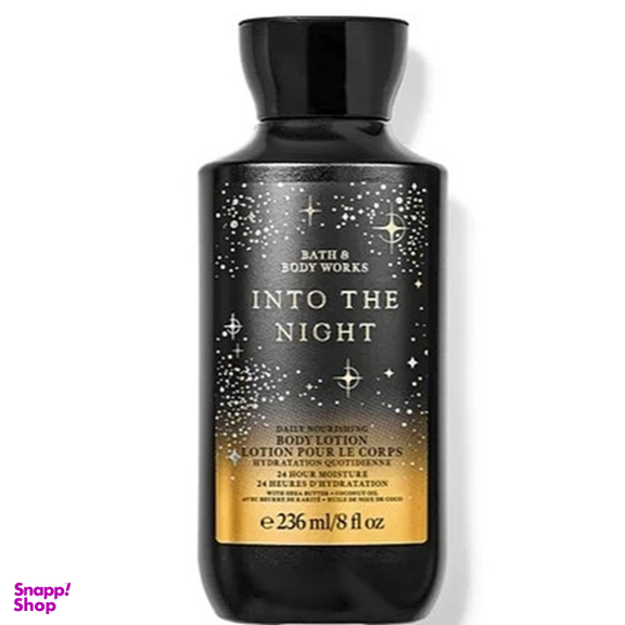 لوسیون بدن بس اند بادی ورکز مدل Into the Night حجم 236 میلی لیتر