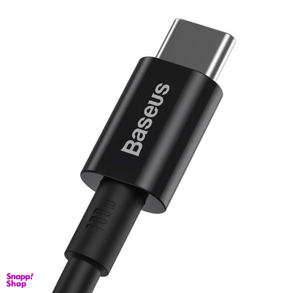 کابل تبدیل USB-C به USB-C باسئوس 100W مدل CATYS-C01 طول 2متر