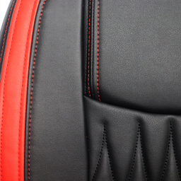 روکش صندلی خودرو سوشیانت مدل نیل مناسب پراید 132 به همراه پشت گردنی و جعبه و دور فرمان