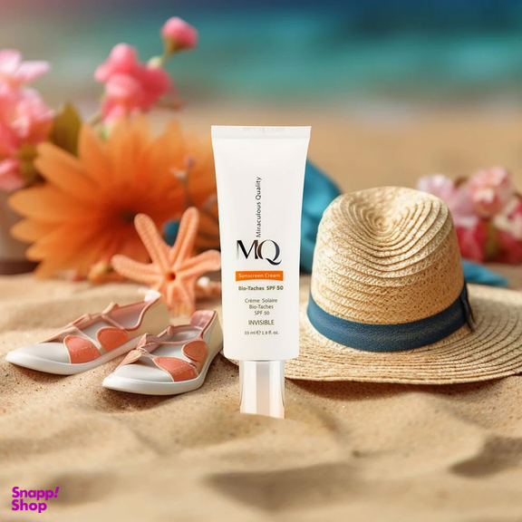 کرم ضد آفتاب ام کیو مدل Bio Taches با SPF50