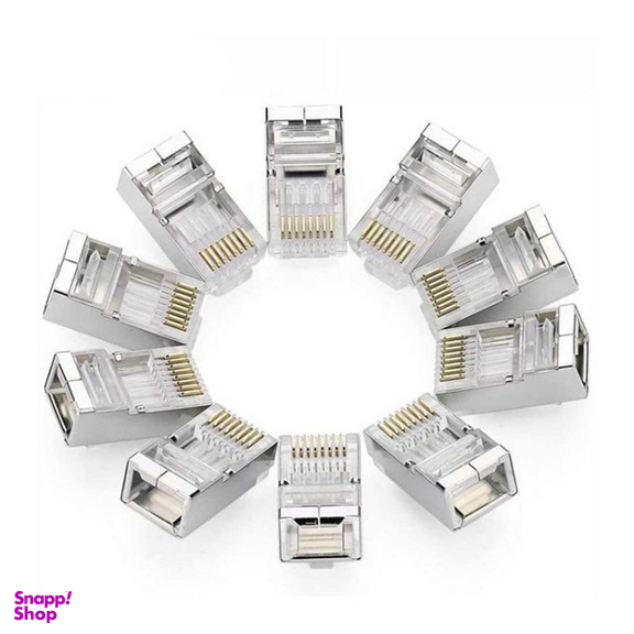 سوکت شبکه CAT6 Shielded یوگرین مدل NW111 بسته 100 عددی